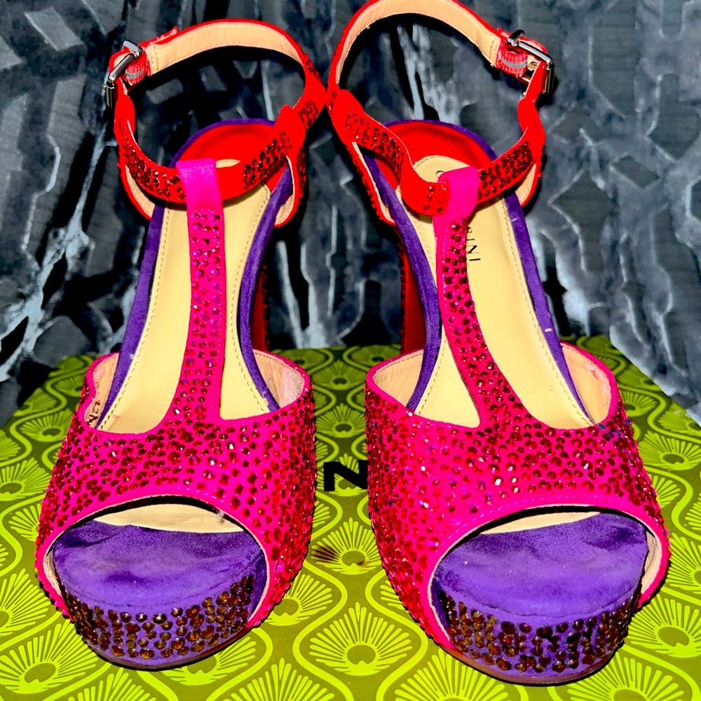 Gianni Bini Rhinestone heels